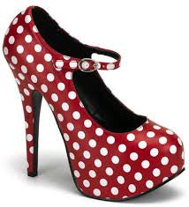 Spotty shoes